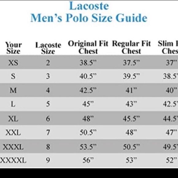 Lacoste Men’s Classic Fit Polo, Light Blue- Size 7 (XXL) - Picture 6 of 6